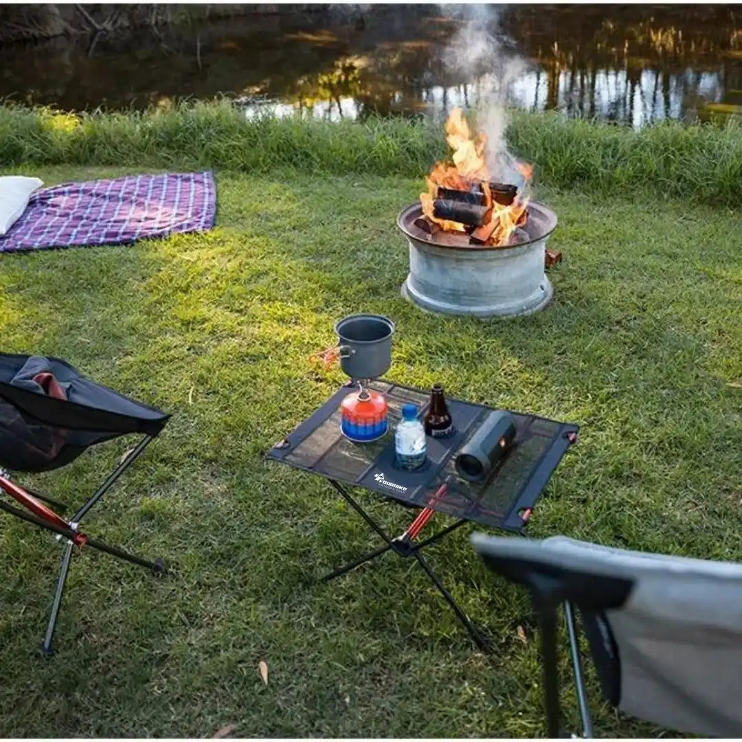 Opvouwbare tafel voor ieder avontuur!