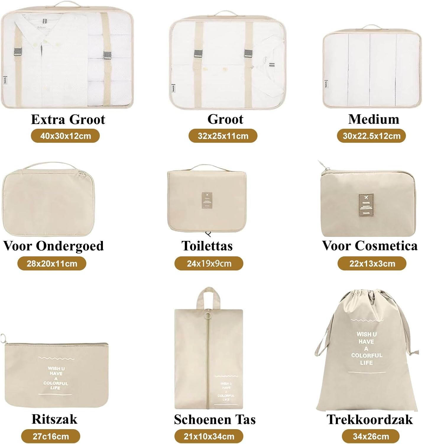 De Ranuvo™ Koffer en Tas Organizer